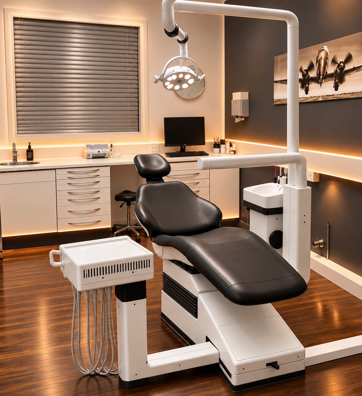 Treatment room of the CMD-Klinik